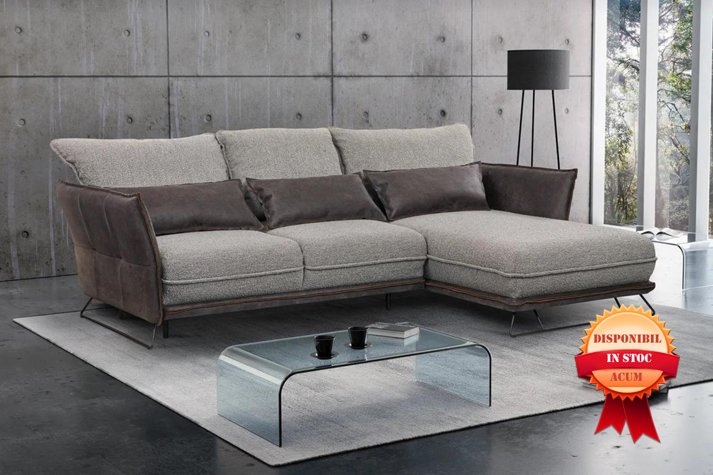 MEDIOLAN COLTAR EXTENSIBIL GRI 255 X 180 CNV